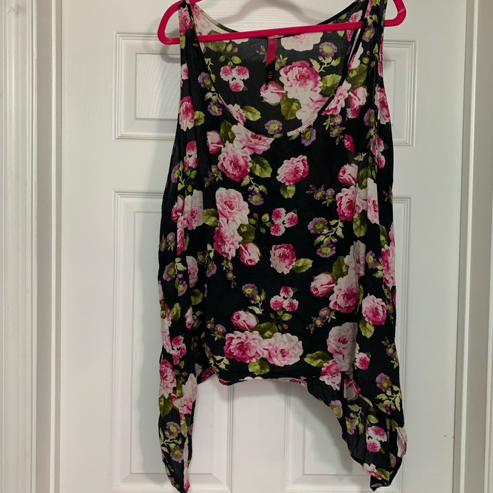 Floral tank top